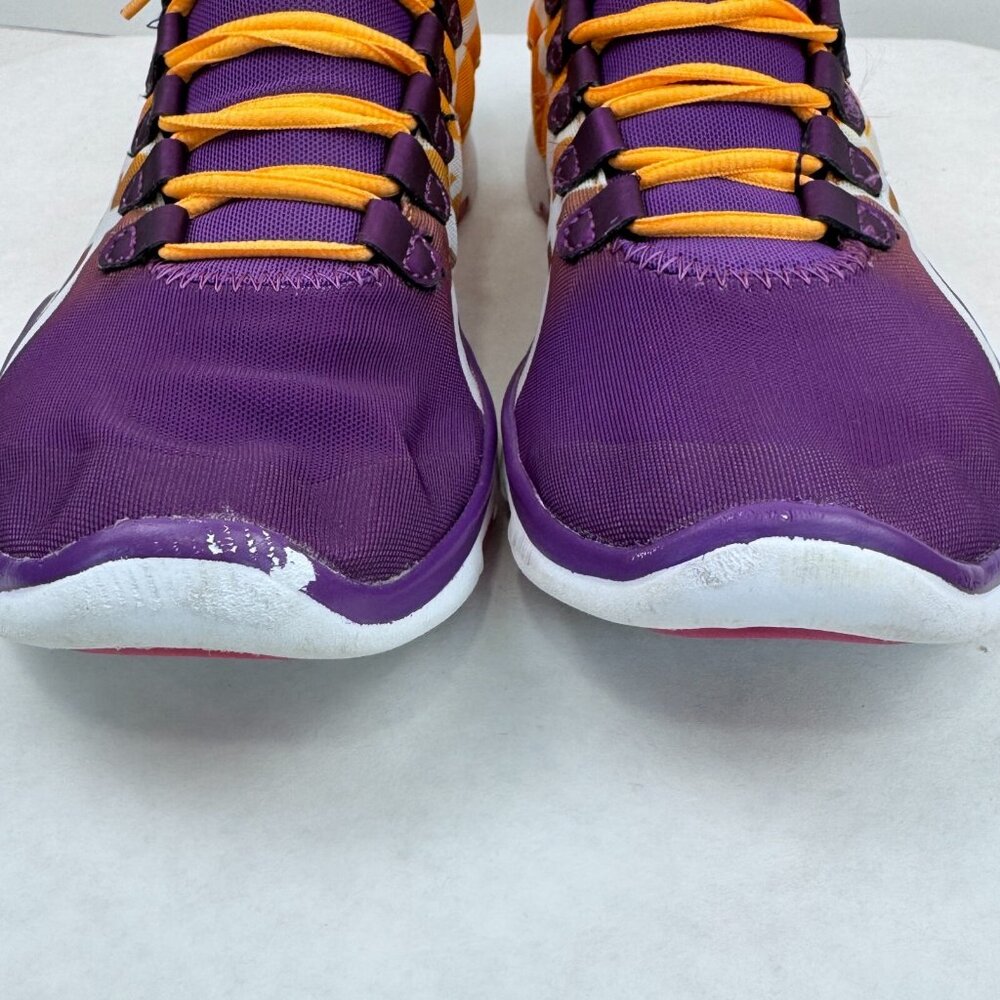 Asics Womens Size 8.5 Purple Orange Sana Athletic Running Shoes Lace Up S465N - Picture 9 of 13